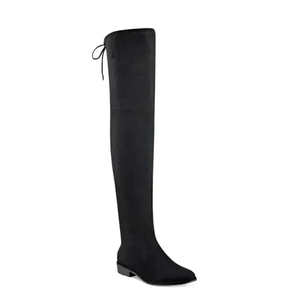 NWT Marc Fisher Humor2 Padded Insole Riding Over-The-Knee Boots size 5.5 black s